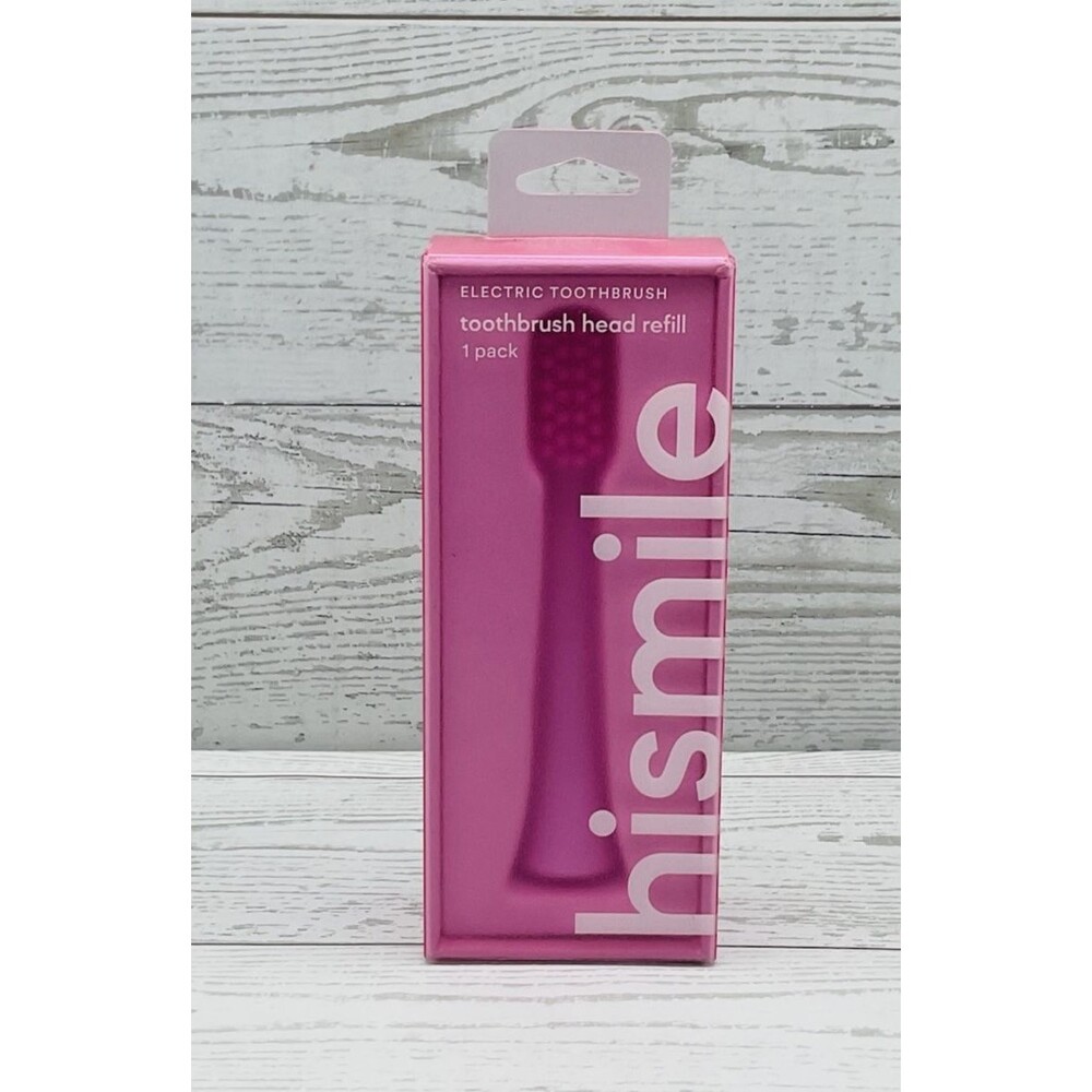 Hismile Electric Toothbrush Head Refill 1 Pack Pink